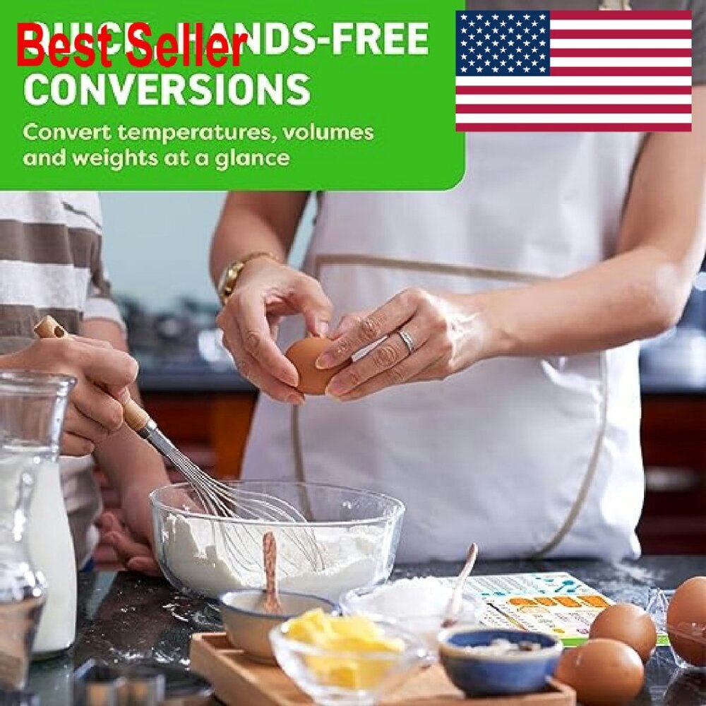 Kitchen Conversion Chart Magnet Baking Cooking Ga… - image 3